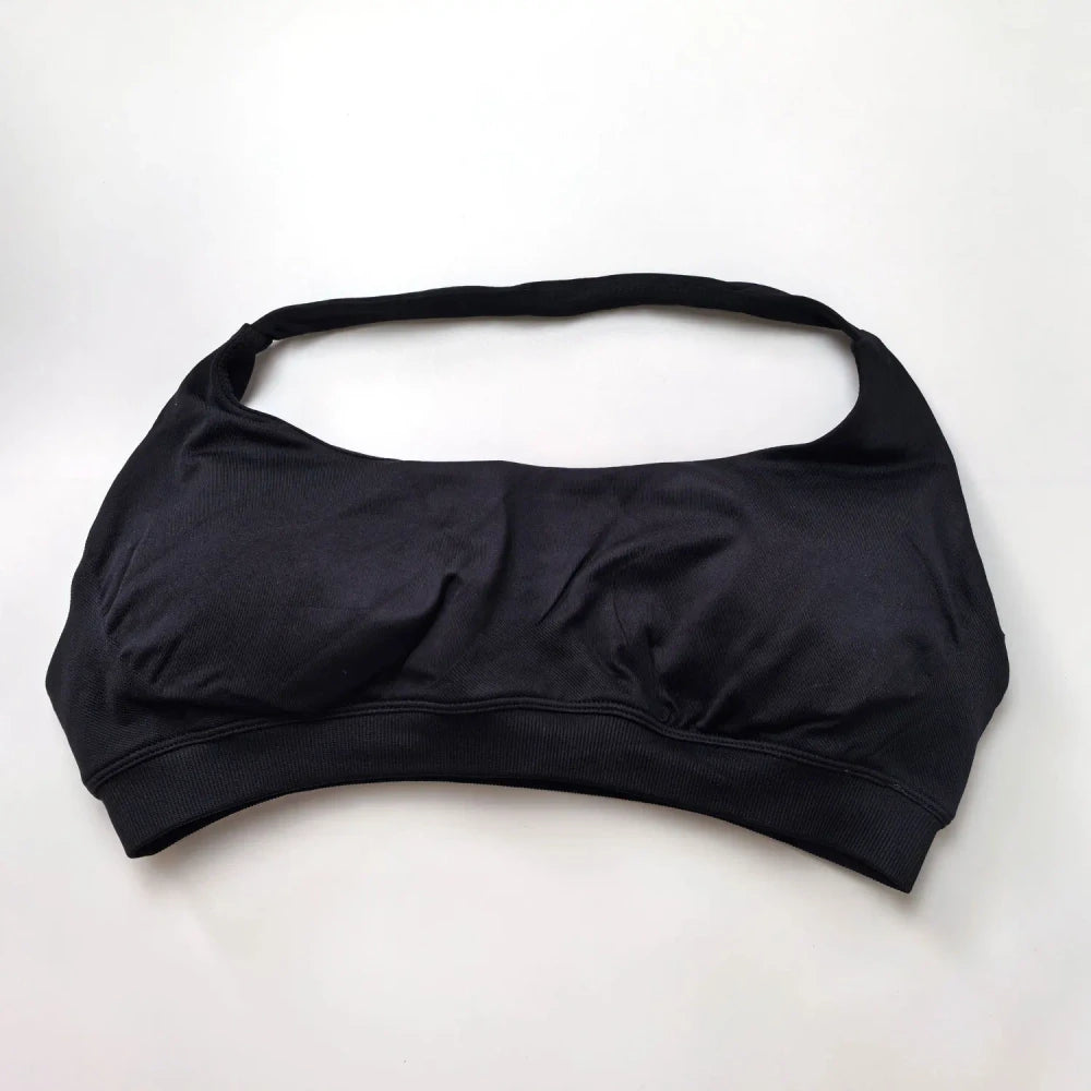 Nclagen Seamless Open Back Sports Bra
