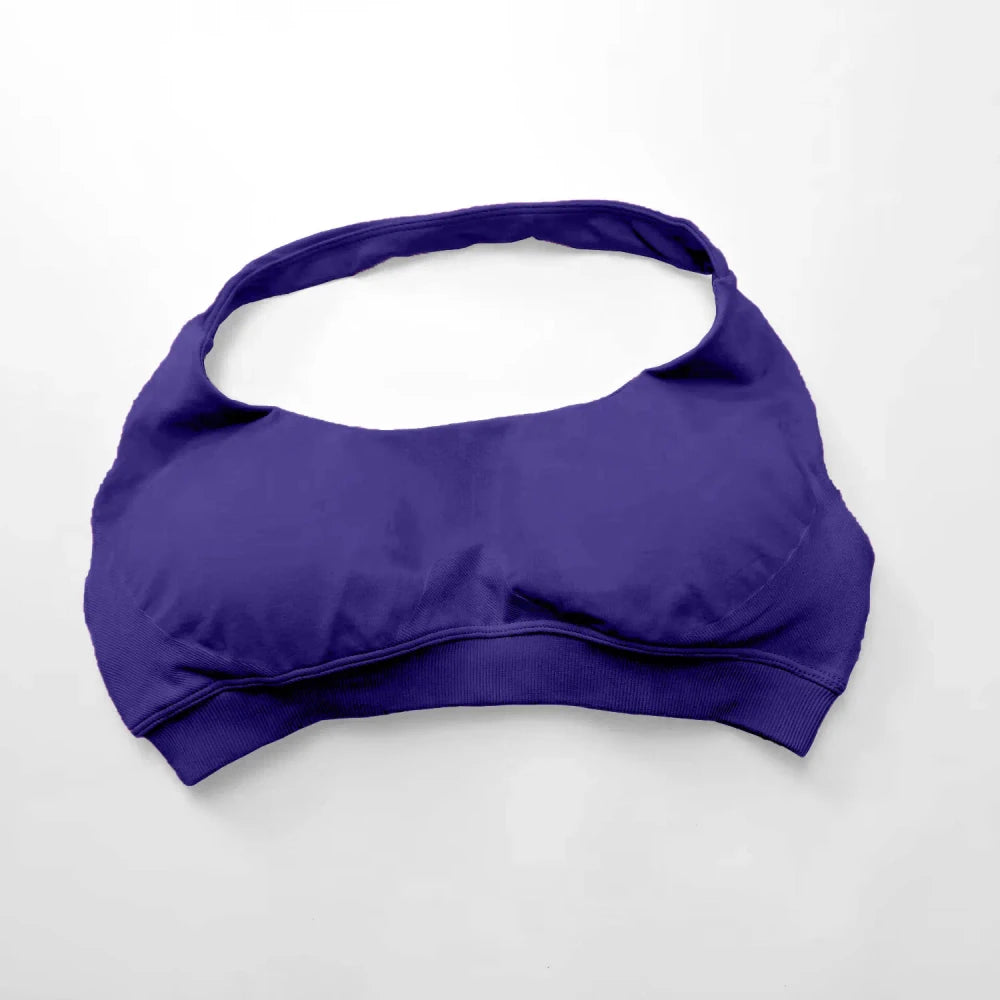 Nclagen Seamless Open Back Sports Bra